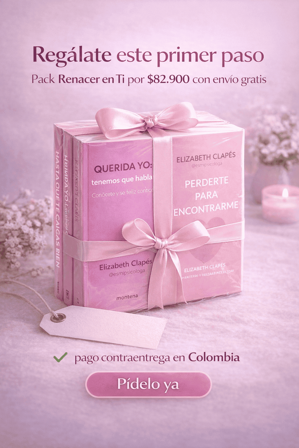 El Combo Definitivo de Amor Propio: Querida Yo, Tenemos que Hablar + Hasta que te Caigas Bien + Perderte para Encontrarme 💖