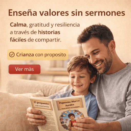 El pequeño Marco Aurelio 👦🏻 y sus cuentos estoicos.