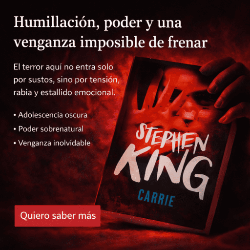 Stephen KING Carrie / Un clásico del terror que sigue incomodando🧟