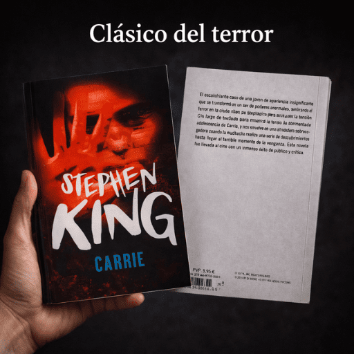 Stephen KING Carrie / Un clásico del terror que sigue incomodando🧟