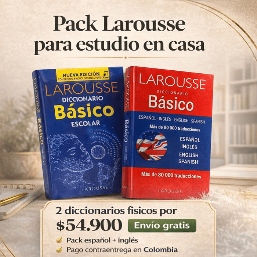 Pack Diccionarios Larouse 📚