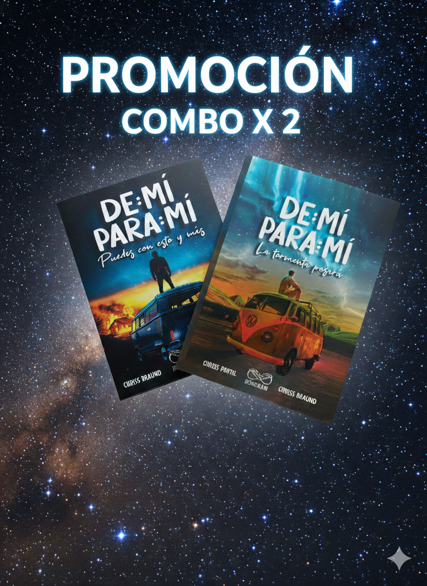 Combo Sanación y Fortaleza: "La tormenta pasará" + "Puedes con esto y más"