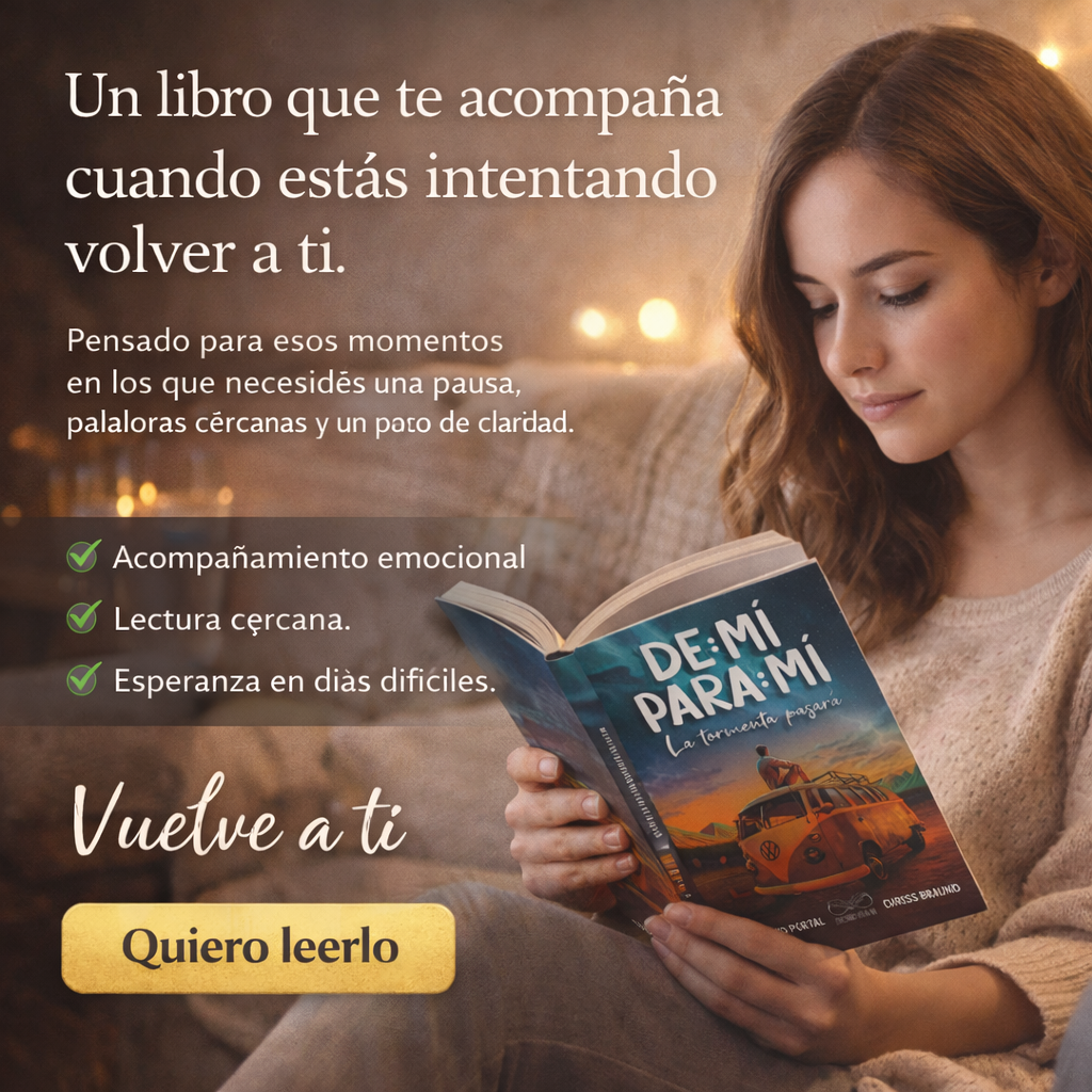 Un libro para volver a empezar sin castigarte: De mi para mi ✨