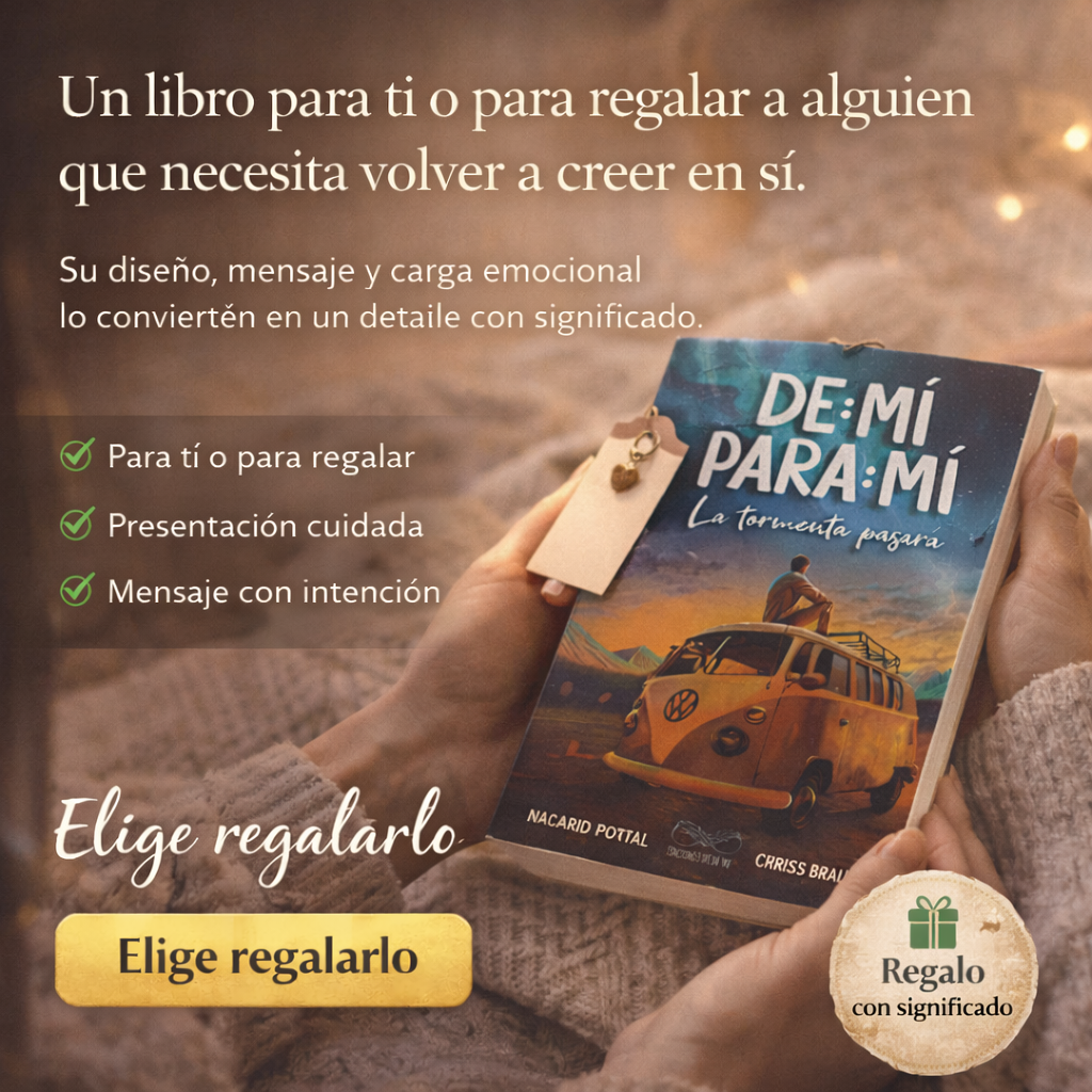 Un libro para volver a empezar sin castigarte: De mi para mi ✨