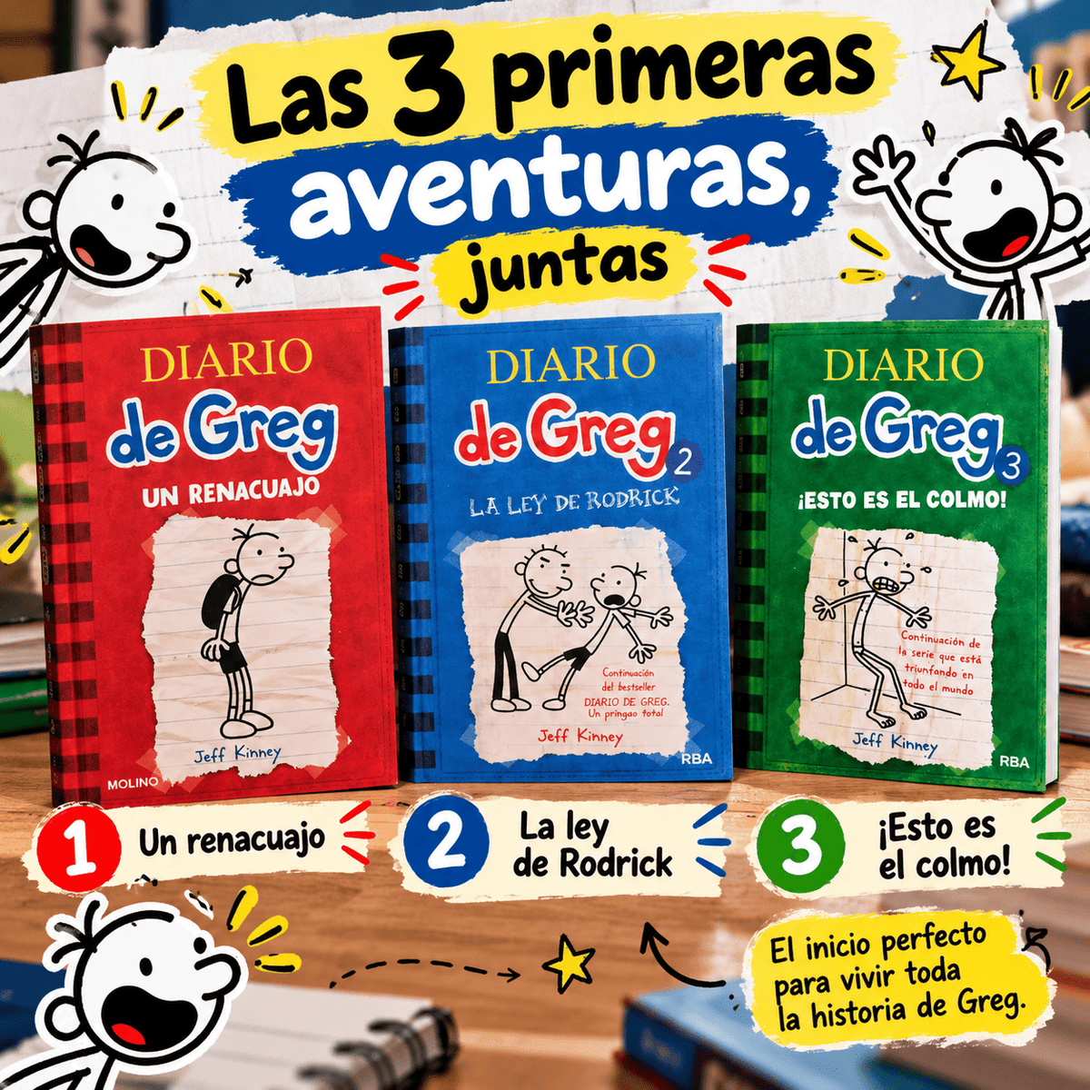 3 libros para descubrir que leer también puede ser una aventura